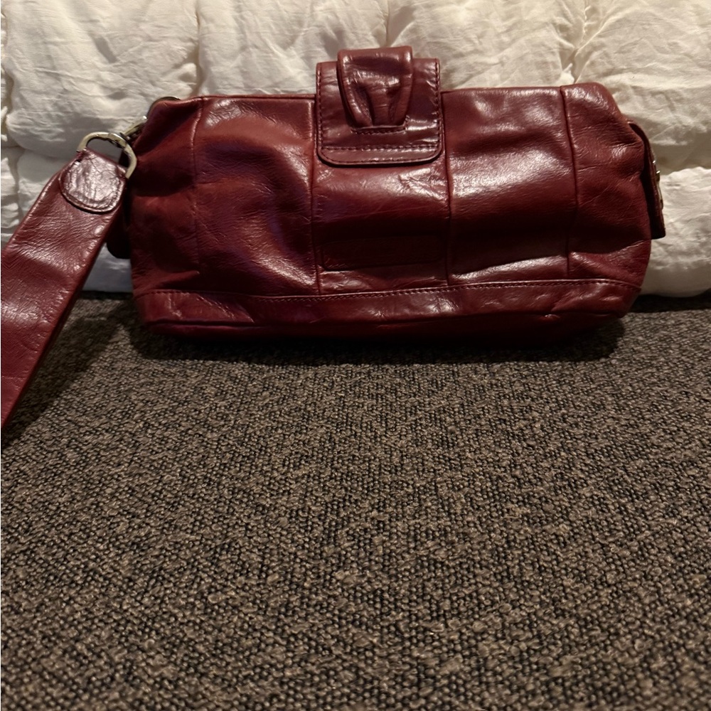 Christopher kon Hobo Leather Clutch